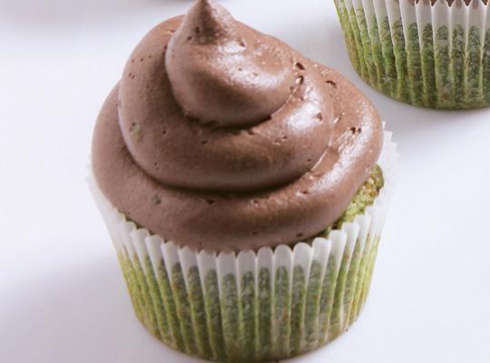 Green Velvet Cupcakes