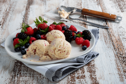 Homemade Strawberry Ice cream