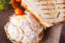 Home Style Chicken sandwich and with Sweet Chilli Spread