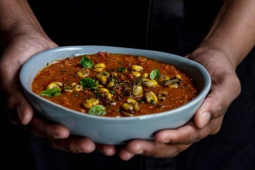Corn and Roasted Red Pepper Soup