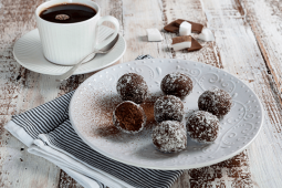 chocolate coconut truffle