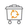 Drive Additional Value - recycling symbol.